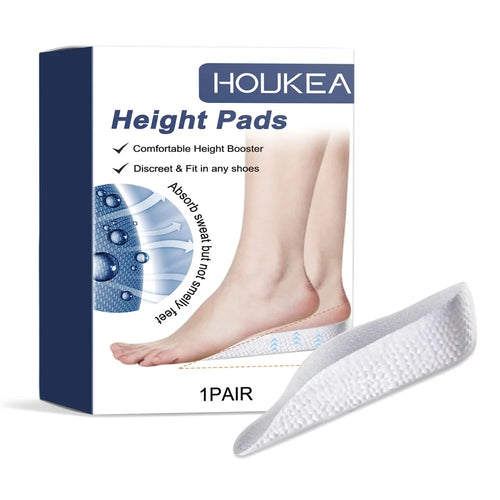 HOUKEA HK-J01-0104-01 1 Pair Increase Height Insoles Arch Support Heighten Insoles Shoes Pads - 1