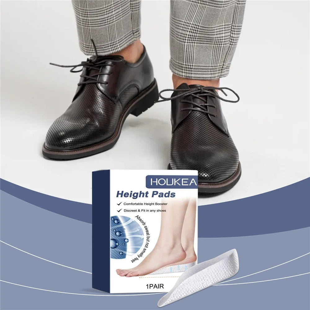 HOUKEA HK-J01-0104-01 1 Pair Increase Height Insoles Arch Support Heighten Insoles Shoes Pads - 2