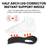 HOUKEA HKA06-A027-1-WH1 1 Pair Arch Support Half Insoles Flat Feet O-Shaped Legs Correction Insoles - 7