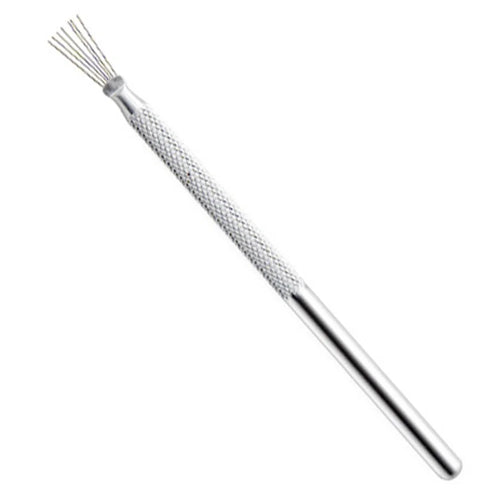 21072901 Feather Wire Texture Pottery Tool Pottery Texture Brush Polymer Clay Strong Wire Sculpting Modeling Tool - 1