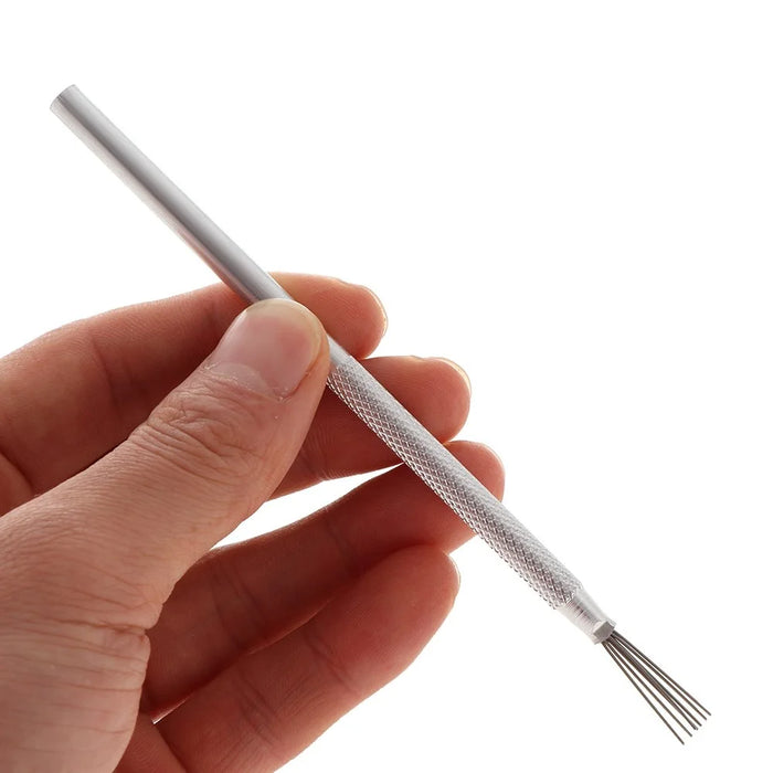 21072901 Feather Wire Texture Pottery Tool Pottery Texture Brush Polymer Clay Strong Wire Sculpting Modeling Tool - 3