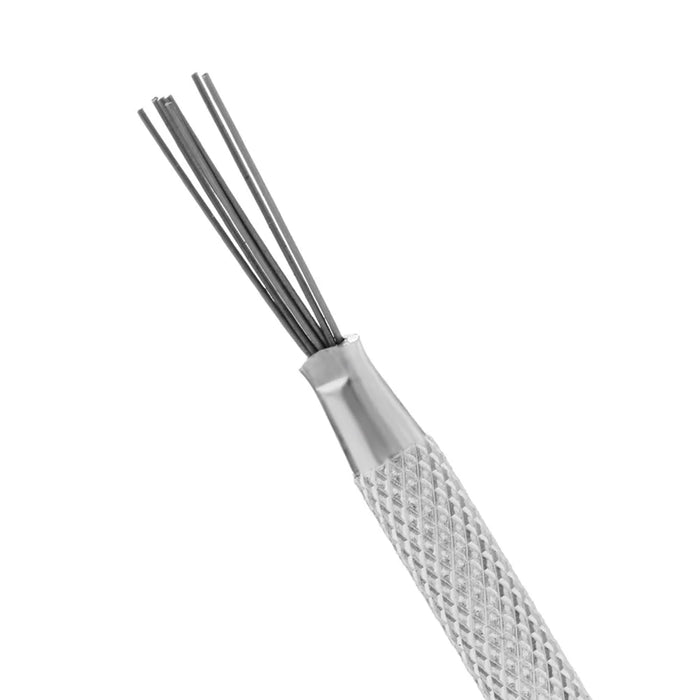 21072901 Feather Wire Texture Pottery Tool Pottery Texture Brush Polymer Clay Strong Wire Sculpting Modeling Tool - 4