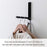 Extender Over The Door Drying Rack 6 Hangers Laundry Hanging Clothes Rack Over Door Hooks Organizer - Black - 6