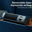 Tower Fan Bladeless Oscillating Cooler Rechargeable Air Circulator Fan with 3 Modes for Room Home Office - 5