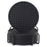 6Pcs / Set Round Insulation Silicone Mat Non-Slip Heat-Resistant Coasters with Iron Bracket - Black - 1