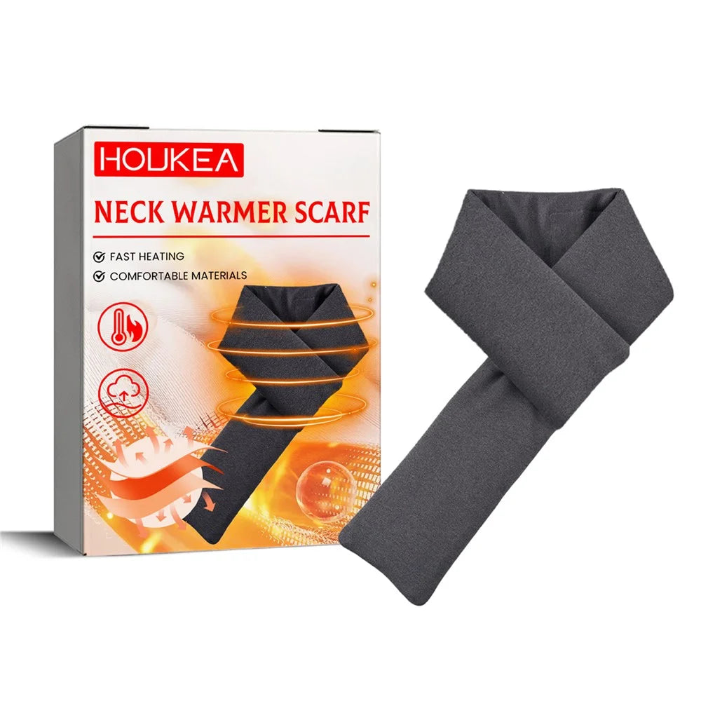 HOUKEA HKA06-A010-1-MX1 Heating Scarf Winter Neck Protector Hot Compress Neck Cover Anti-Freezing Warm Heat Scarf - 1