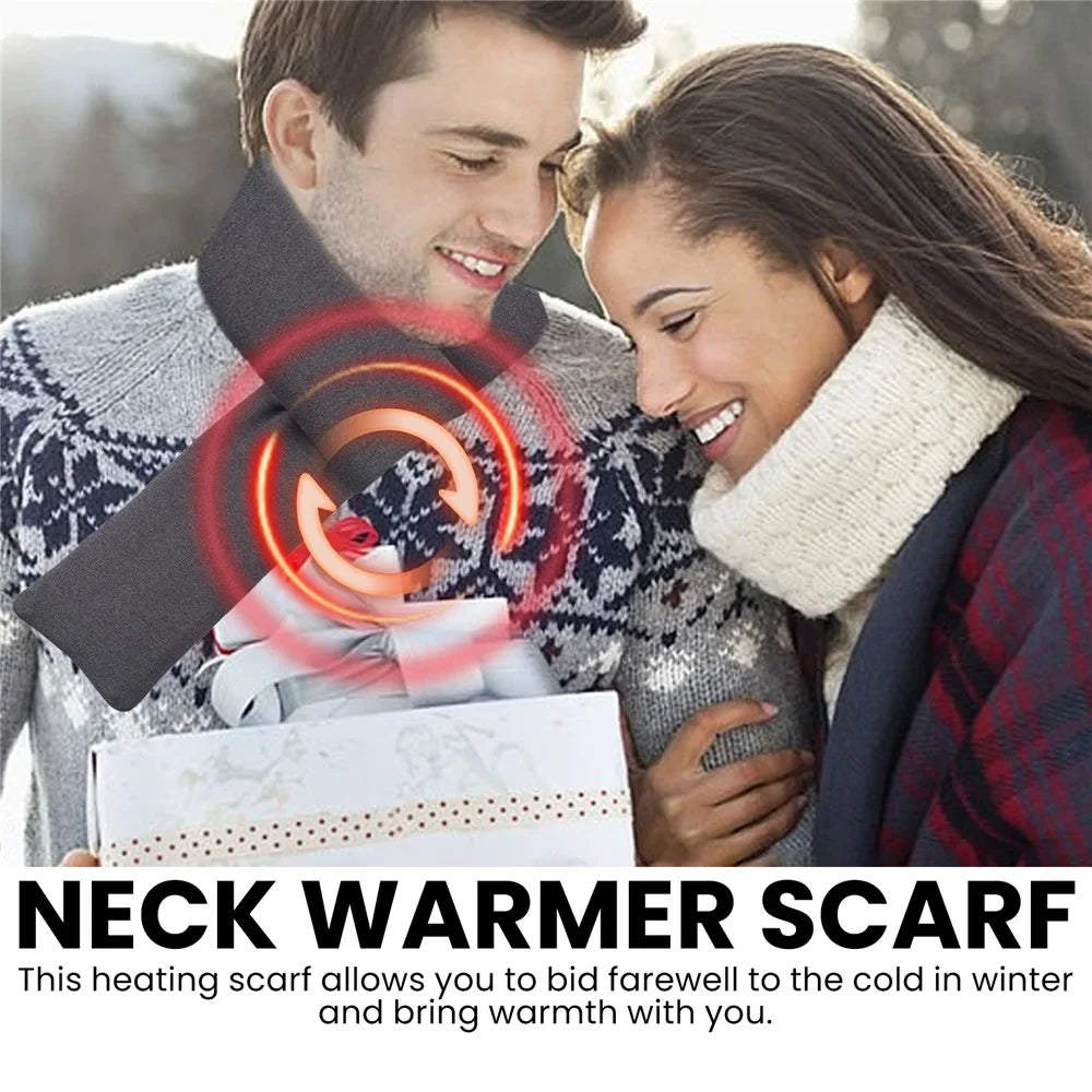 HOUKEA HKA06-A010-1-MX1 Heating Scarf Winter Neck Protector Hot Compress Neck Cover Anti-Freezing Warm Heat Scarf - 5