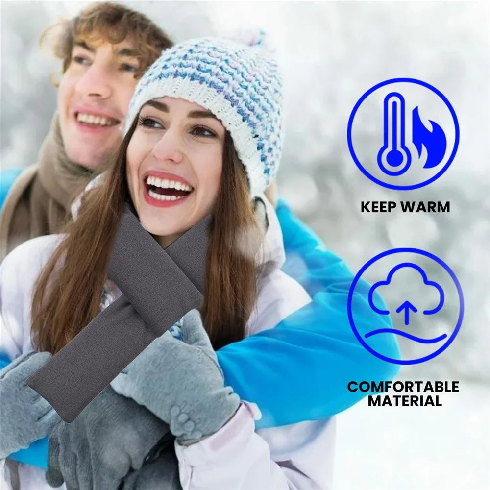 HOUKEA HKA06-A010-1-MX1 Heating Scarf Winter Neck Protector Hot Compress Neck Cover Anti-Freezing Warm Heat Scarf - 6