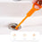 5Pcs 51cm PP Sewer Dredging Hook Sink Pipe Washbasin Bathroom Drain Dredging Tool - Orange - 3