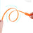5Pcs 51cm PP Sewer Dredging Hook Sink Pipe Washbasin Bathroom Drain Dredging Tool - Orange - 4
