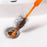 5Pcs 51cm PP Sewer Dredging Hook Sink Pipe Washbasin Bathroom Drain Dredging Tool - Orange - 5