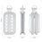 2 in 1 Portable Foldable Ice Ball Maker Kettle With 17 Grids Flat Body Lid Cooling Ice Cube Tray for Whiskey Cocktail - White - 5