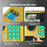 Fingerprint Password Safe Piggy Bank ATM-Style Electronic Coin and Cash Savings Children Plastic Saving Money Box - Gold - 5