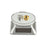 Solar Gem Display Turntable 360 Degrees Acrylic Tray Jewelry Display Stand - Gold - 4