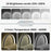 F-550A Desktop Nail Art Fill Light Manicure Eyelash Extensions Half-Moon Beauty Light Gift, EU Plug - Black - 3