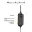 F-550A Desktop Nail Art Fill Light Manicure Eyelash Extensions Half-Moon Beauty Light Gift, EU Plug - Black - 6