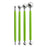 21120628 28PCS DIY Pottery Tools Kit Pottery Carving Knife Set Plastic Clay Pill Stick Silicone Oil Painting Brush - 2