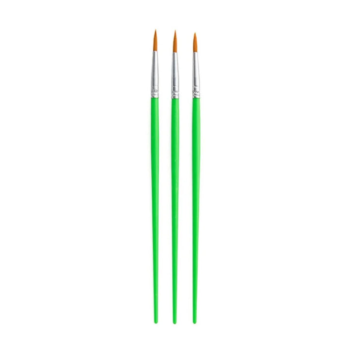 21120628 28PCS DIY Pottery Tools Kit Pottery Carving Knife Set Plastic Clay Pill Stick Silicone Oil Painting Brush - 3