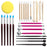 2112924 24PCS Modeling Clay Sculpting Tools Set Pottery Sculpture Dotting Ball Drill Pens DIY Kit - 1