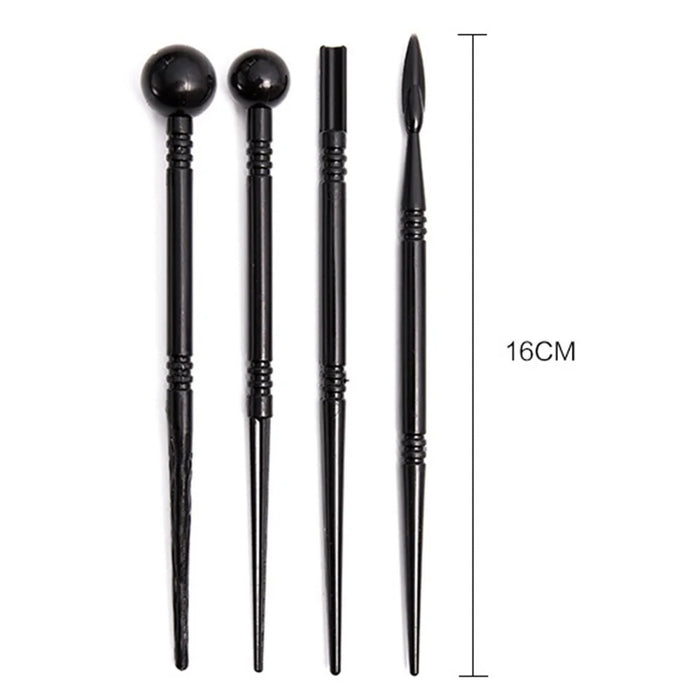 2112924 24PCS Modeling Clay Sculpting Tools Set Pottery Sculpture Dotting Ball Drill Pens DIY Kit - 5