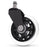 2.5 Inch Office Chair Caster Wheels Clear PU Safe Silent Roller Wheels Replacement for All Floors - 1