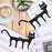 2 PCS Cat Shaped Music Book Clip Iron Piano Sheet Holder Bookmark Page Clip Foldable Stand - 6