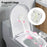 Mini UV Light Toilet Sanitizer Home Hotel Toilet Germicidal UV Lamp - White - 4