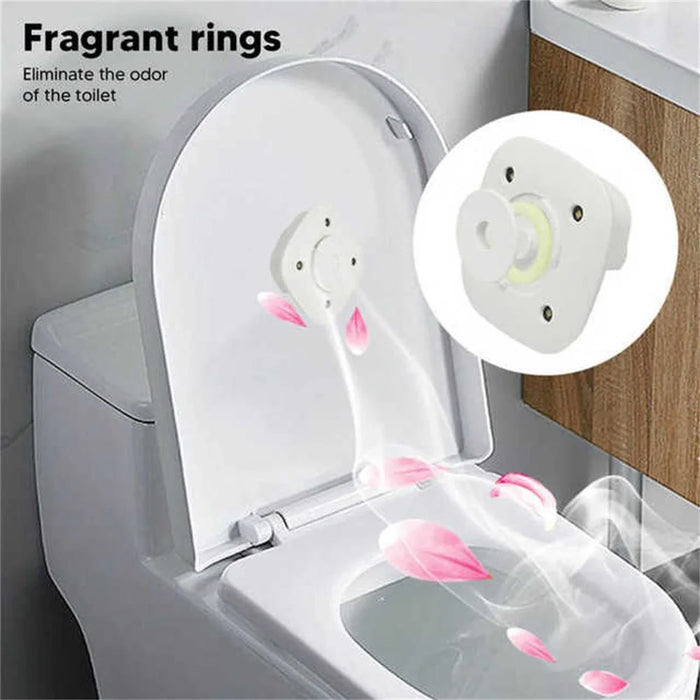 Mini UV Light Toilet Sanitizer Home Hotel Toilet Germicidal UV Lamp - White - 4