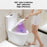 Mini UV Light Toilet Sanitizer Home Hotel Toilet Germicidal UV Lamp - White - 6