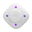 Mini UV Light Toilet Sanitizer Home Hotel Toilet Germicidal UV Lamp - White - 7