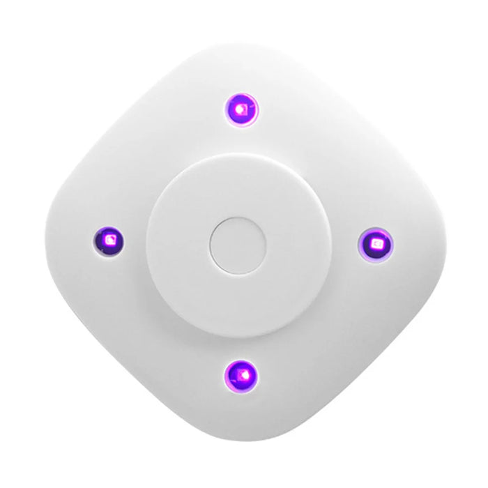 Mini UV Light Toilet Sanitizer Home Hotel Toilet Germicidal UV Lamp - White - 7