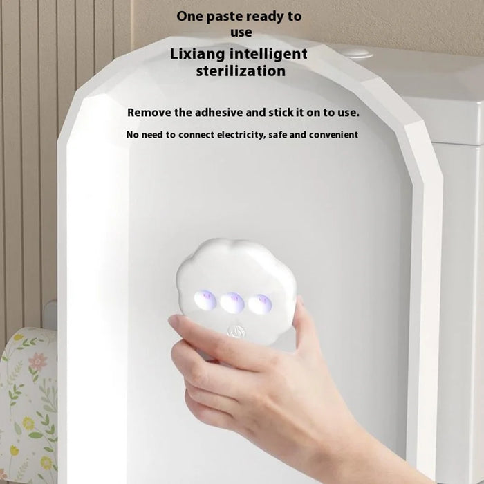 Smart Toilet Disinfection Lamp UV Sanitizer Home Bathroom Toilet Mini Automatic Sterilizer - 3