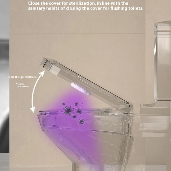 Smart Toilet Disinfection Lamp UV Sanitizer Home Bathroom Toilet Mini Automatic Sterilizer - 4