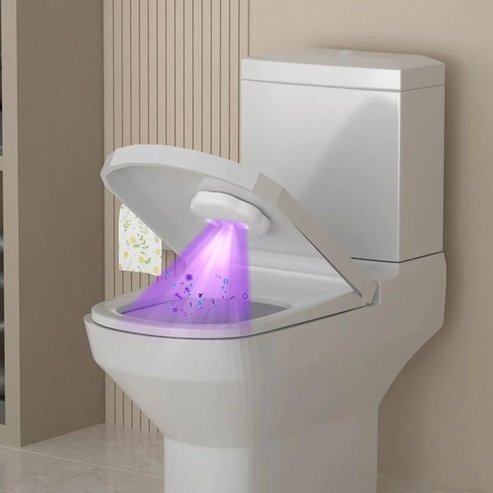 Smart Toilet Disinfection Lamp UV Sanitizer Home Bathroom Toilet Mini Automatic Sterilizer - 7