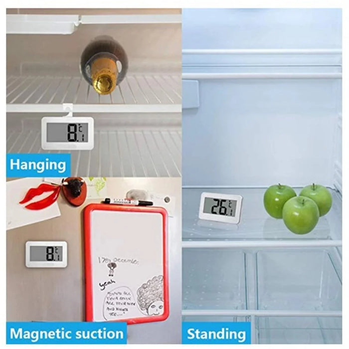 Magnetic Digital Thermometer Kitchen Refrigerator Food Preservation Temperature Tester - 4