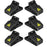 6Pcs Highly Sensitive Mouse Snap Trap Plastic Reusable Home Rodent Catcher - 1