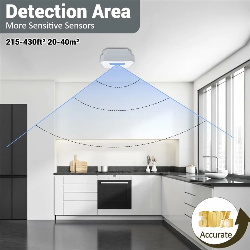 Mini Carbon Monoxide Detector with LCD Display Home Safety CO Alarm Sensor - Style A - 4