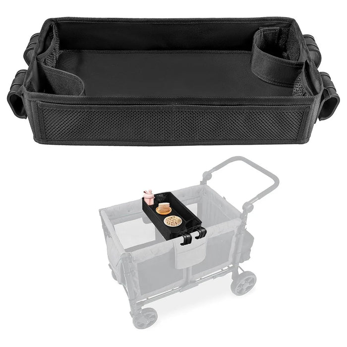 For Wonderfold Baby Wagon Tray Oxford Cloth Baby Stroller Meal Tray Snack Holder Storage Rack - S / For W1 / W2 - 1