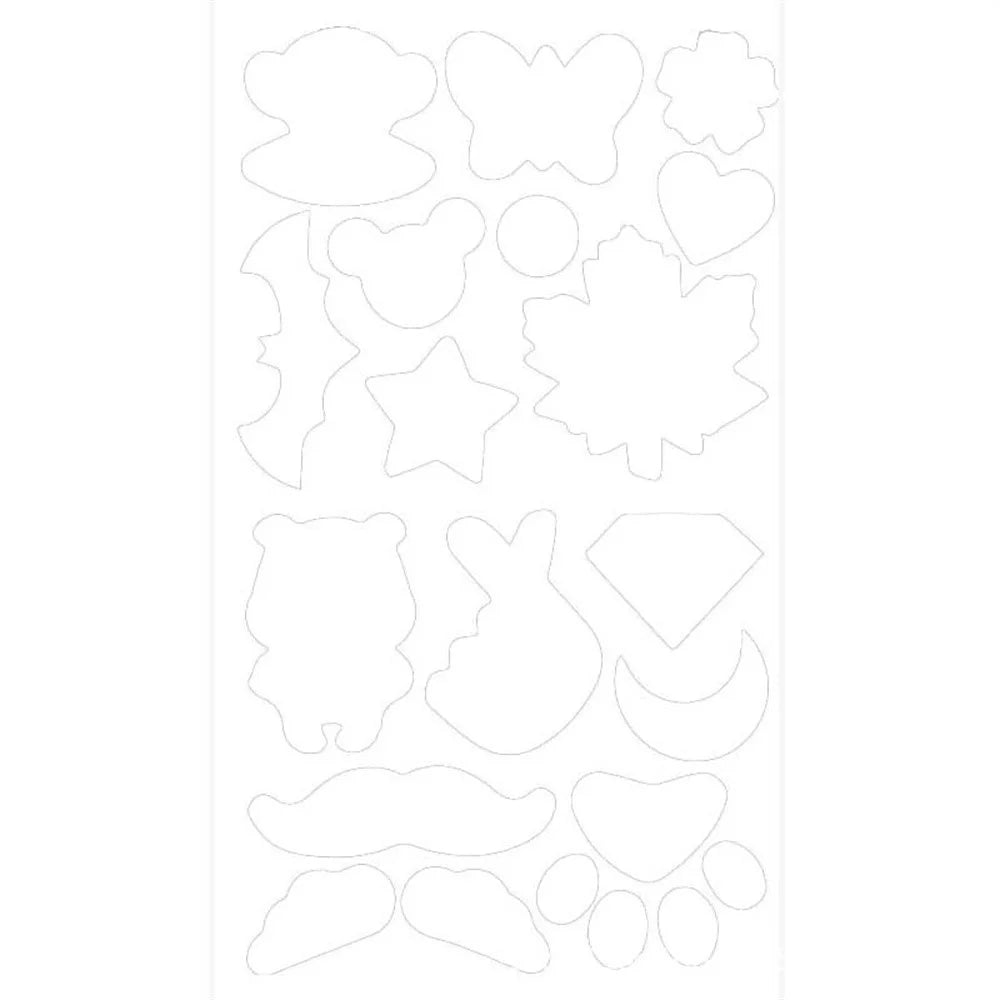 DIY Self-Adhesive Patch for Down Jackets Pants Clothing Repair Raincoat Umbrella Washable Patch - White - 1