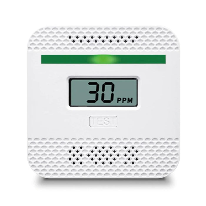 Carbon Monoxide Detector with LCD Display Battery Powered Home CO Alarm Sensor - 2