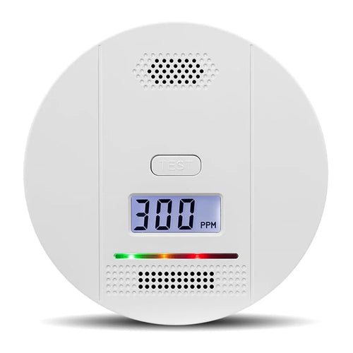 LCD Display Carbon Monoxide Alarm Detector Home Security Portable CO Sensor - 1