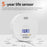LCD Display Carbon Monoxide Alarm Detector Home Security Portable CO Sensor - 3