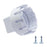 2x3 Inch Drain Pipe Draining Rain Gutter PVC Drain Connector Downspout Adapter - White - 2