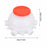 Piggy Milk Feeder 2.5L Round Piglet Poultry Breeding Feeder with 6 Pacifiers for Lambs, Piglets, Cows - 7
