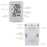 TS-FT0402 Wireless Indoor Outdoor Greenhouse Thermometer Digital Temperature Meter, 1 Receiver + 2 Transmitter - 3