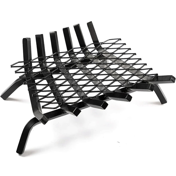 7.5x11.8 Inch Solid Steel Fireplace Grate Ember Retainer Mesh Keep Burning Embers from Falling - 2