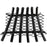 7.5x11.8 Inch Solid Steel Fireplace Grate Ember Retainer Mesh Keep Burning Embers from Falling - 4