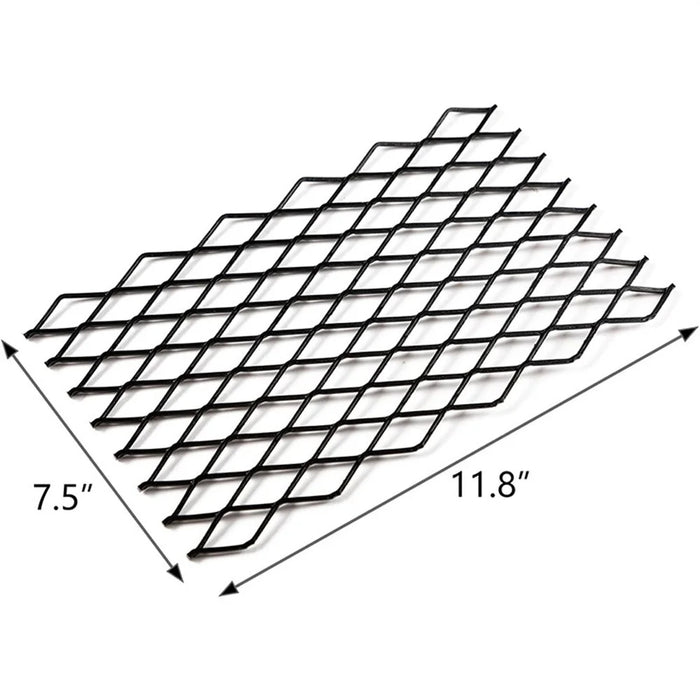 7.5x11.8 Inch Solid Steel Fireplace Grate Ember Retainer Mesh Keep Burning Embers from Falling - 7