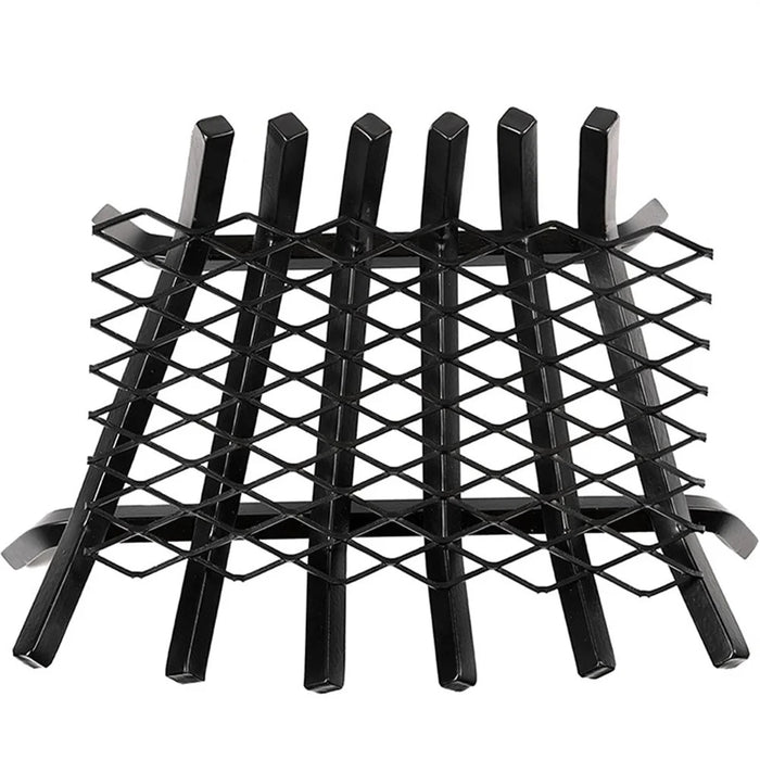 9.8x16.1 Inch Solid Steel Fireplace Grate Ember Retainer Mesh Keep Burning Embers from Falling - 4