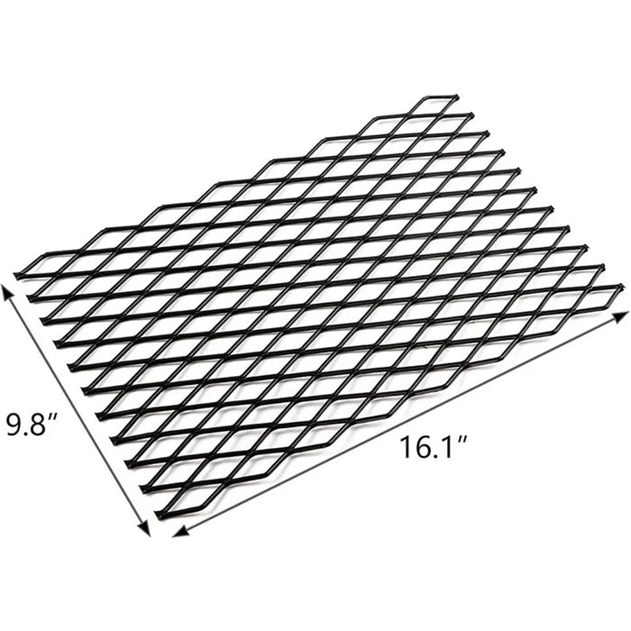 9.8x16.1 Inch Solid Steel Fireplace Grate Ember Retainer Mesh Keep Burning Embers from Falling - 7